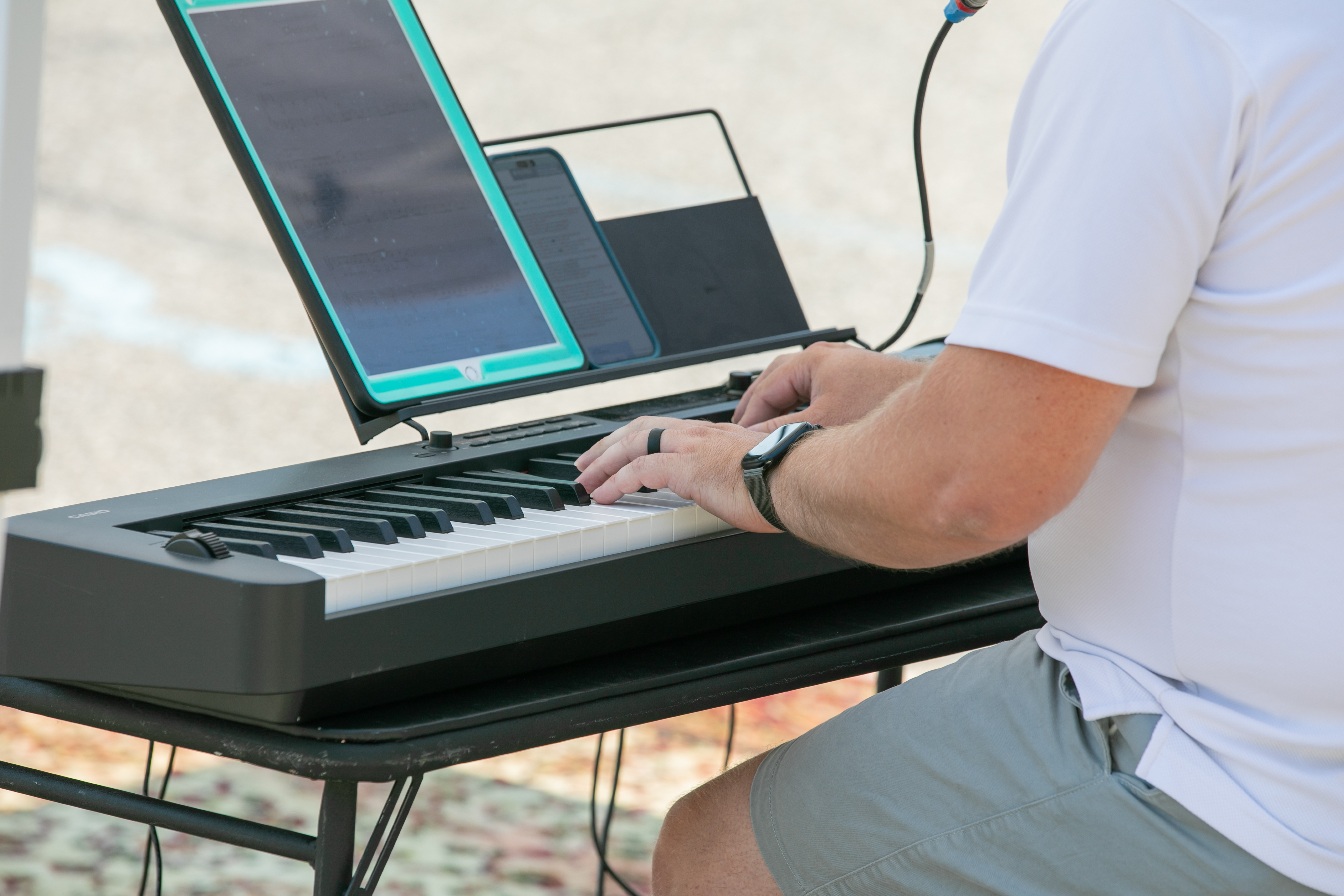 Keyboard performance and recital photo